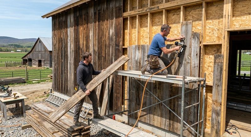 Barn Siding Installation in Rockdale County, GA