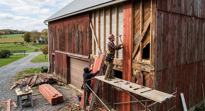 Barn Siding Replacement in Atlanta, GA