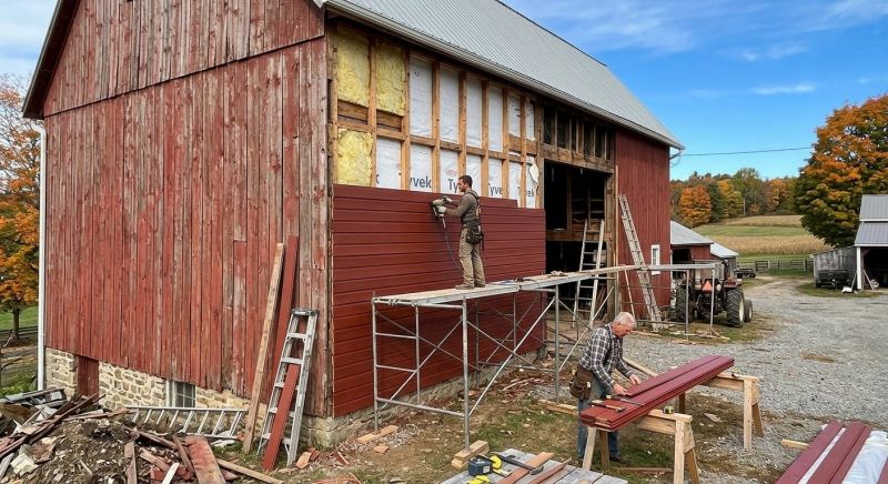 Barn Siding Replacement in Duluth, GA