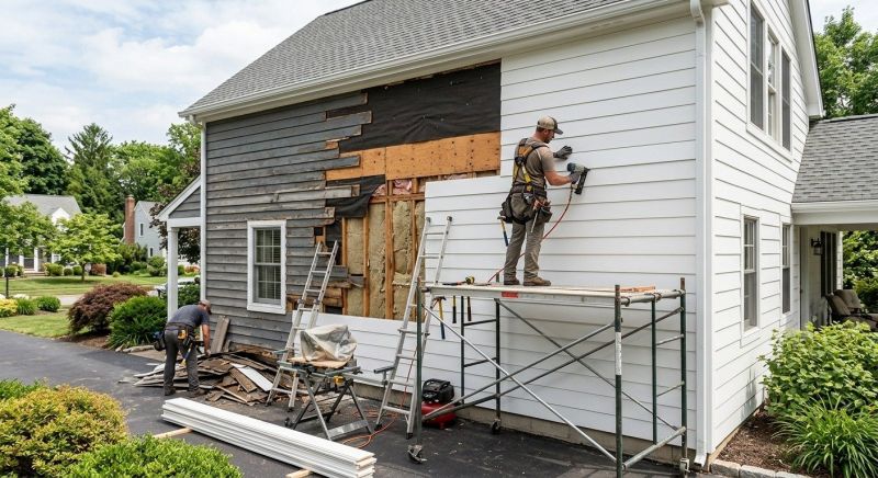 Board Siding Replacement in Dekalb County, GA
