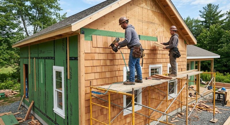 Cedar Siding Installation in Alpharetta, GA