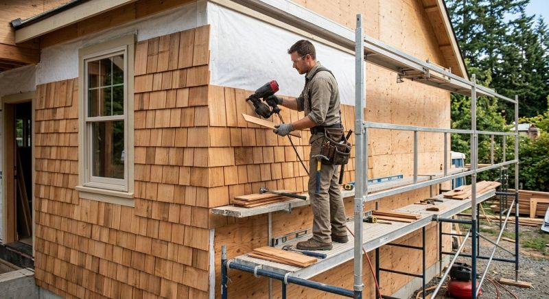 Cedar Siding Installation in Norcross, GA