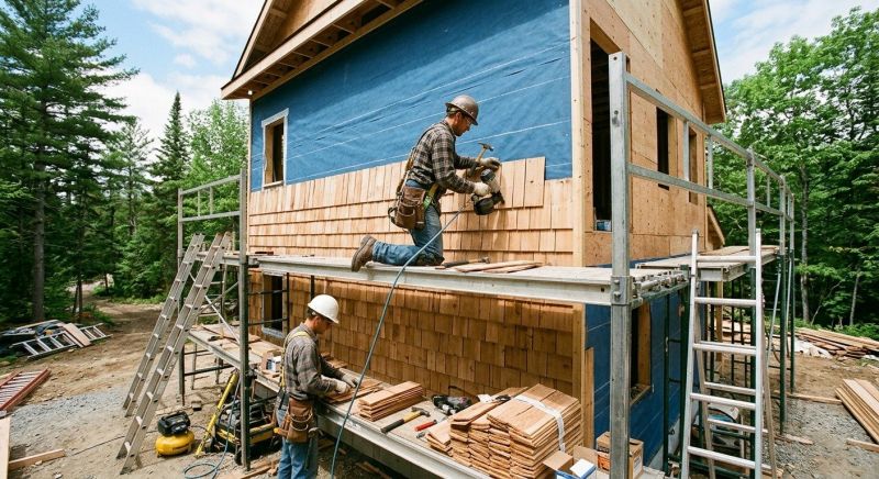 Cedar Siding Installation in Roswell, GA