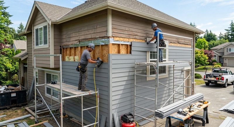 Cement Siding Installation in Hampton, GA