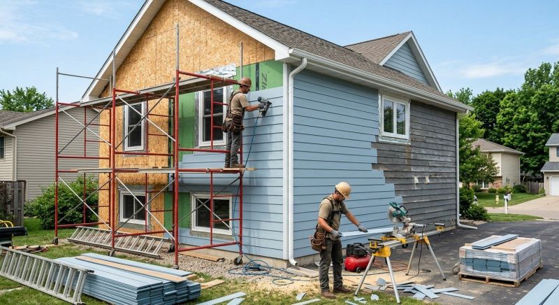 Cement Siding Replacement in Hampton, GA