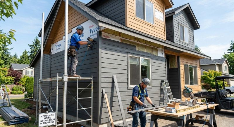 Composite Siding Installation in Conyers, GA