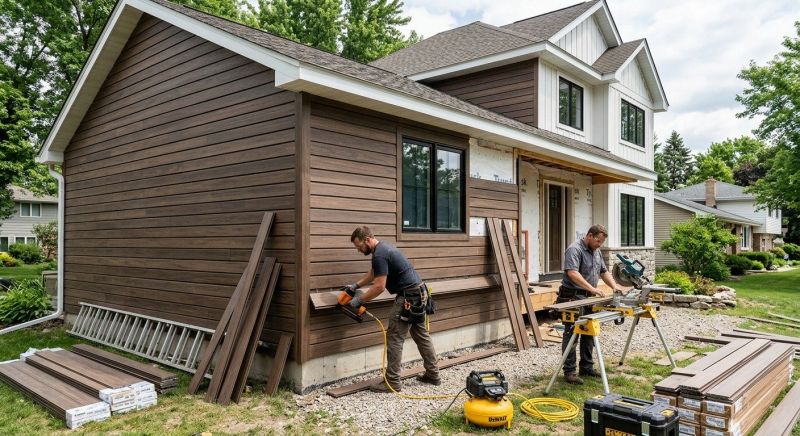 Composite Siding Installation in Duluth, GA