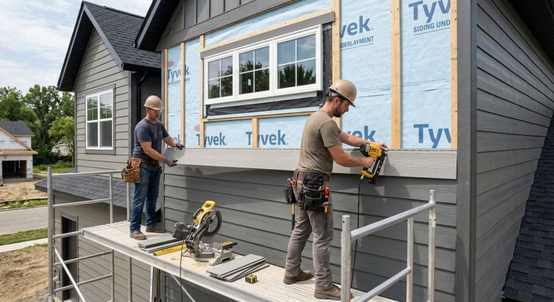 Composite Siding Installation in Dekalb County, GA