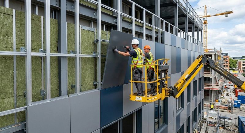 Facade Cladding Installation in Dekalb County, GA
