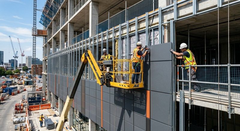 Facade Cladding Installation in Dekalb County, GA