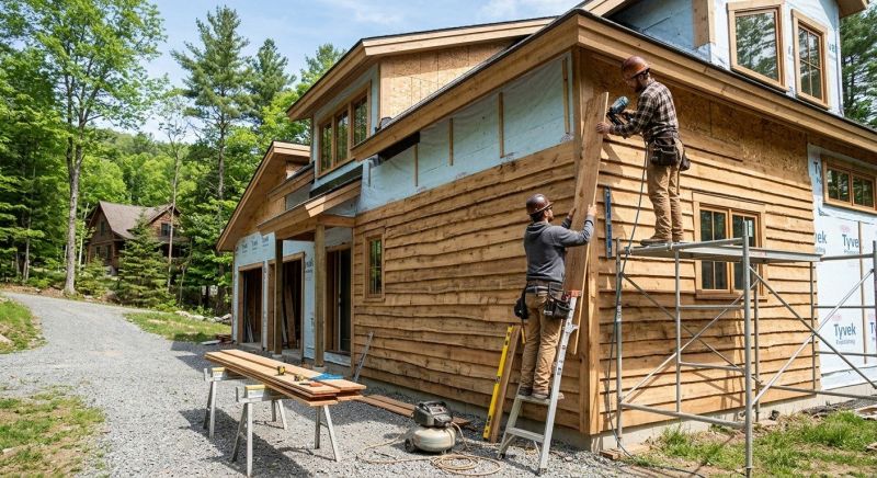 Faux Wood Siding Installation in Forest Park, GA