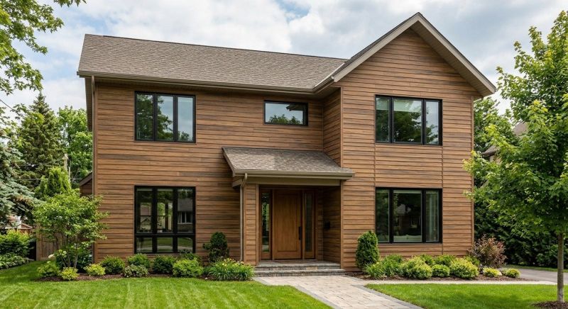 Faux Wood Siding Installation in Hampton, GA