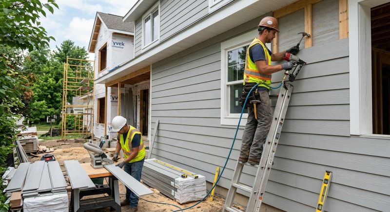 Fiber Siding Installation in Conyers, GA