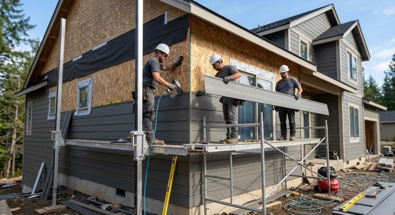 Fiber Siding Installation in Conyers, GA