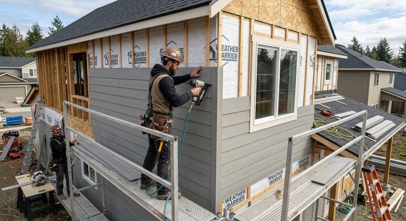 Fiber Siding Installation in Hampton, GA