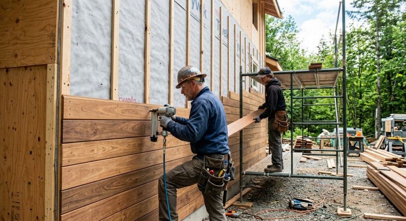 Hardwood Siding Installation in Duluth, GA