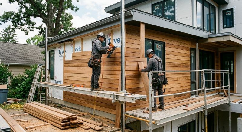 Hardwood Siding Installation in Duluth, GA