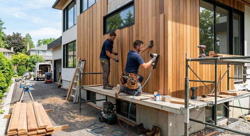 Hardwood Siding Installation in Lawrenceville, GA