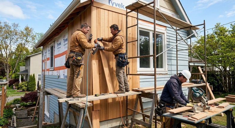 Hardwood Siding Installation in Dekalb County, GA