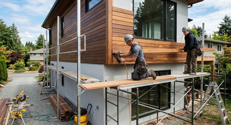 Hardwood Siding Installation in Stockbridge, GA