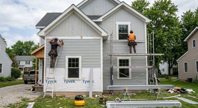 House Siding Installation in Dekalb County, GA