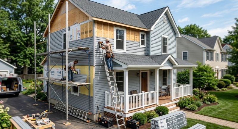House Siding Installation in Union City, GA