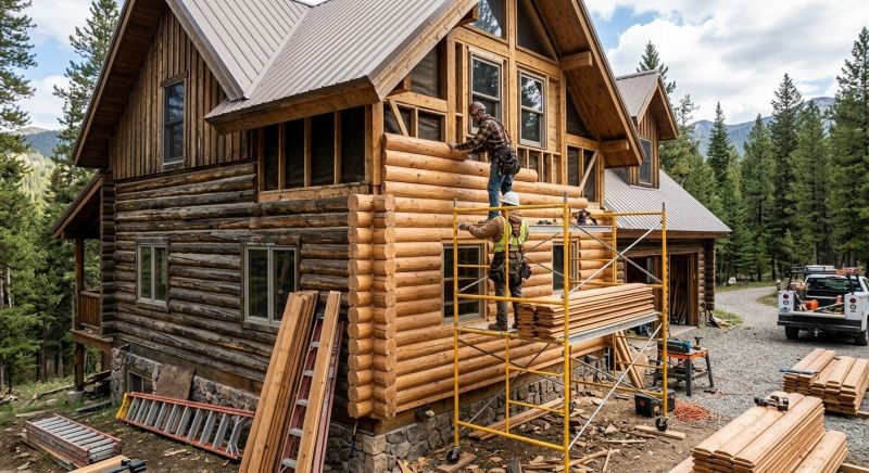 Log Siding Installation in Alpharetta, GA