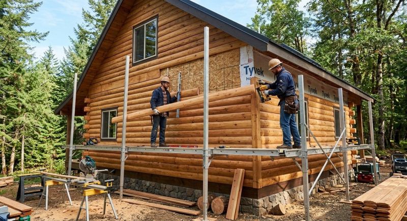 Log Siding Installation in Norcross, GA