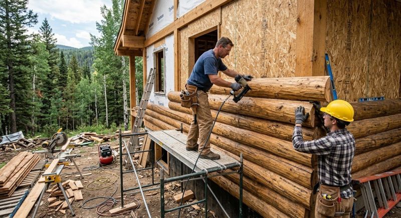 Log Siding Installation in Rockdale County, GA