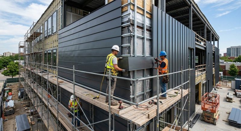 Metal Cladding Installation in Dekalb County, GA