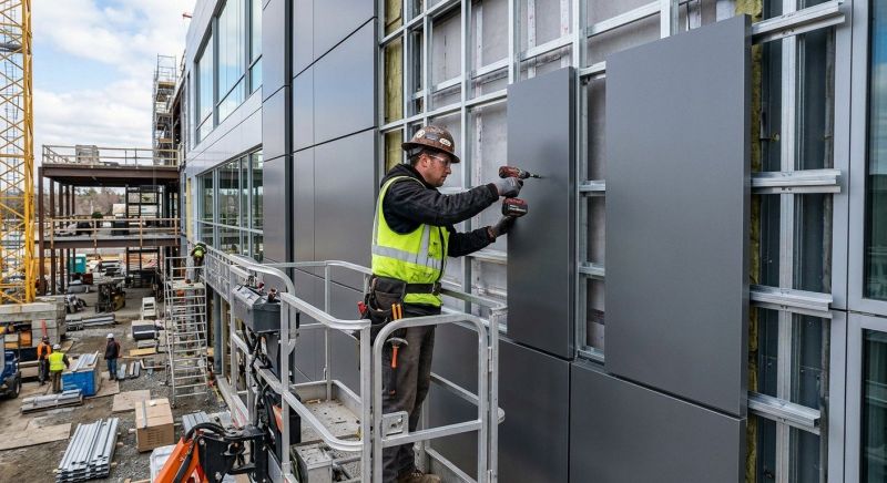 Metal Paneling Installation in Dekalb County, GA