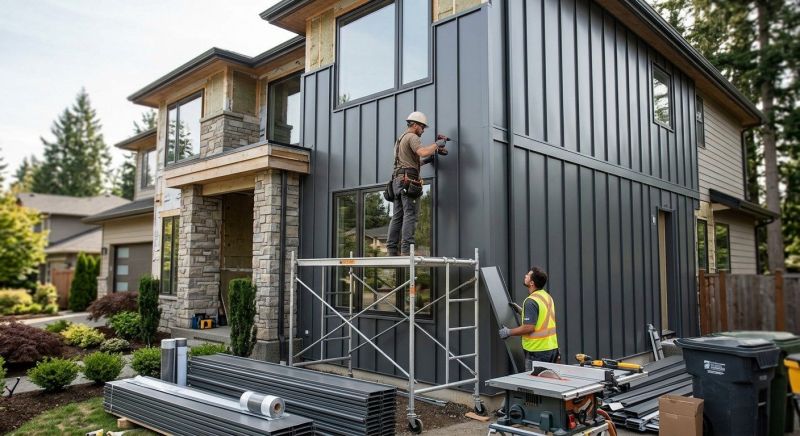 Metal Siding Installation in Duluth, GA
