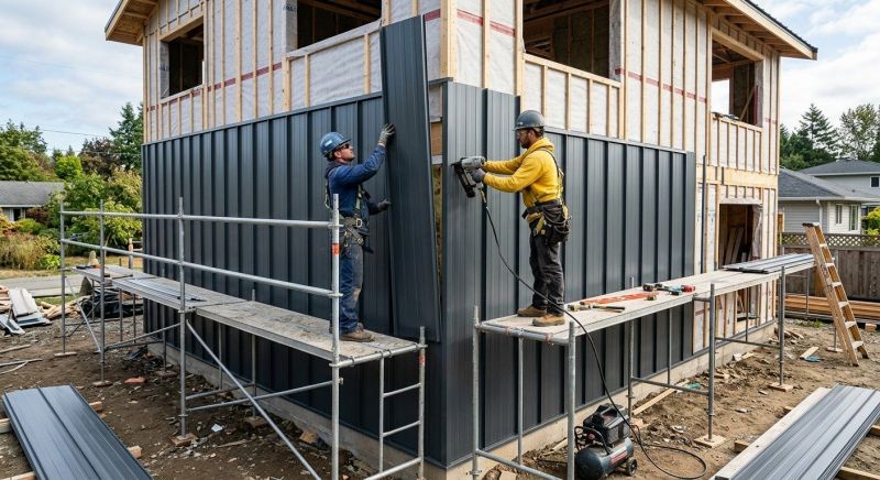 Metal Siding Installation in Dekalb County, GA