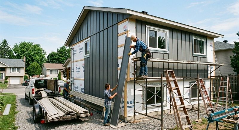 Metal Siding Replacement in Dekalb County, GA
