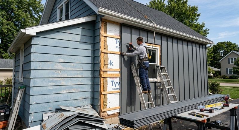Metal Siding Replacement in Mableton, GA