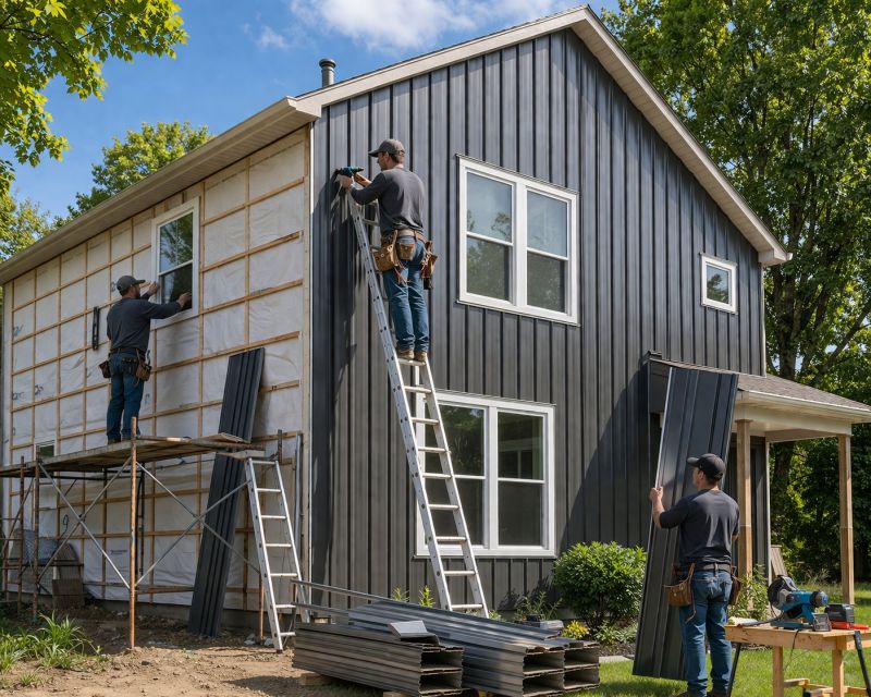 Metal Siding Replacement in Marietta, GA