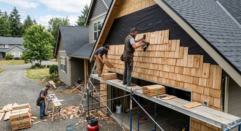 Shake Siding Installation in Lilburn, GA