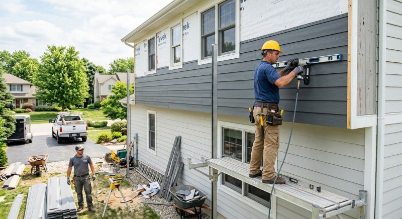 Synthetic Siding Installation in Dekalb County, GA