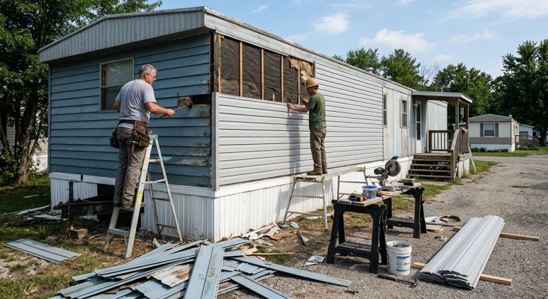 Synthetic Siding Installation in Dekalb County, GA