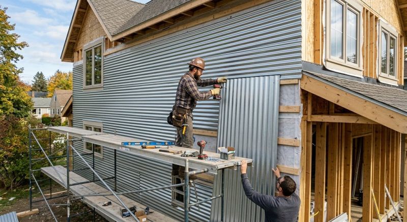 Tin Siding Installation in Dekalb County, GA