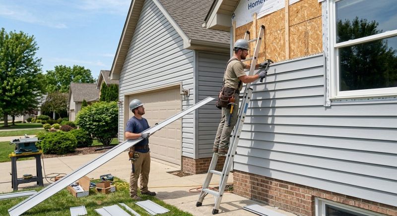 Vinyl Siding Installation in Dekalb County, GA