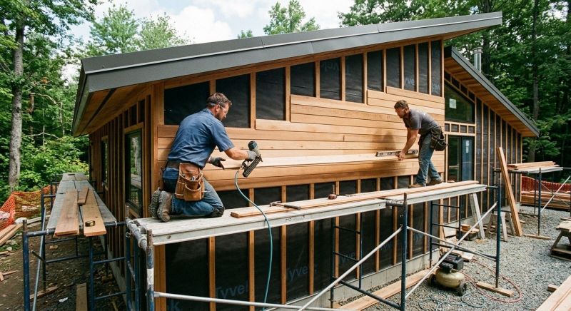 Wood Cladding Installation in Alpharetta, GA