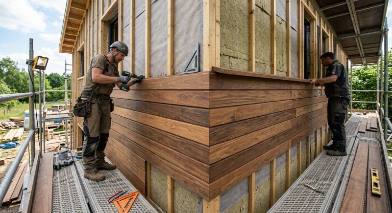 Wood Cladding Installation in Hampton, GA