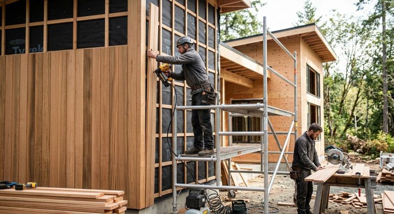 Wood Cladding Installation in Henry County, GA