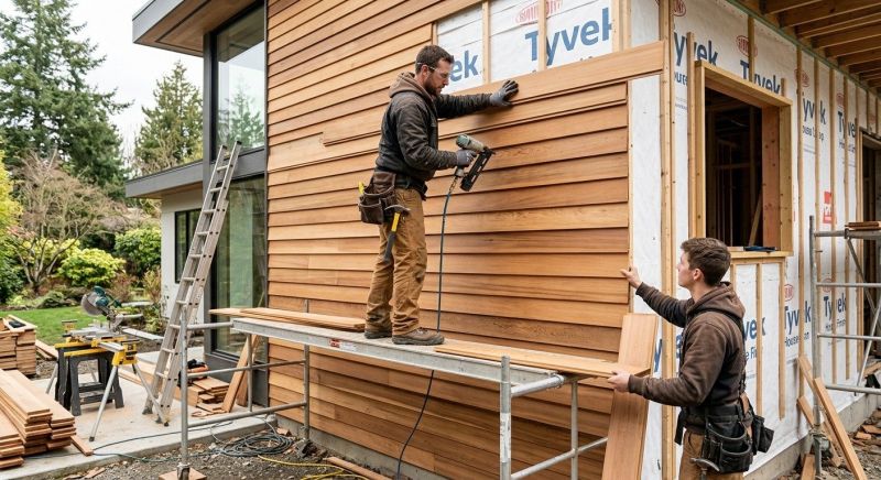 Wood Cladding Installation in Jonesboro, GA