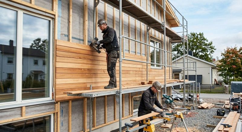 Wood Cladding Installation in Dekalb County, GA
