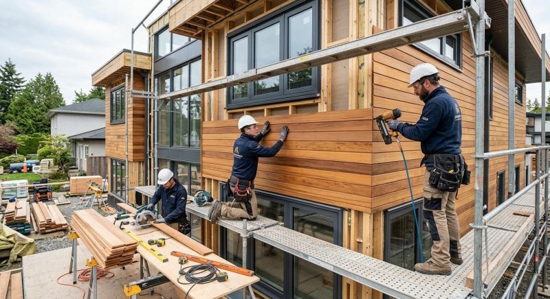 Wood Cladding Installation in Lilburn, GA