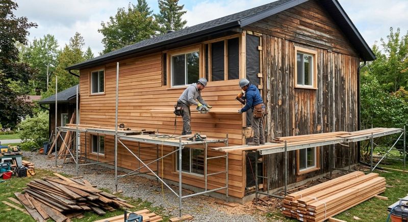 Wood Cladding Installation in Lovejoy, GA