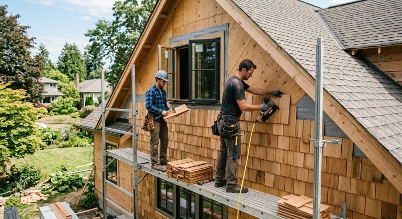 Wood Siding Installation in Dekalb County, GA