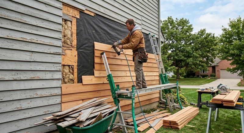Wood Siding Replacement in Jonesboro, GA